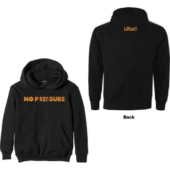 Logic - No Pressure Gradient Unisex Large Hoodie - Black