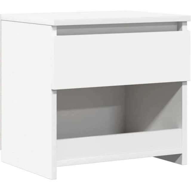 VIDAXL Bedside Cabinet White 40x30x39cm Engineered Wood Vidaxl 8720286352892