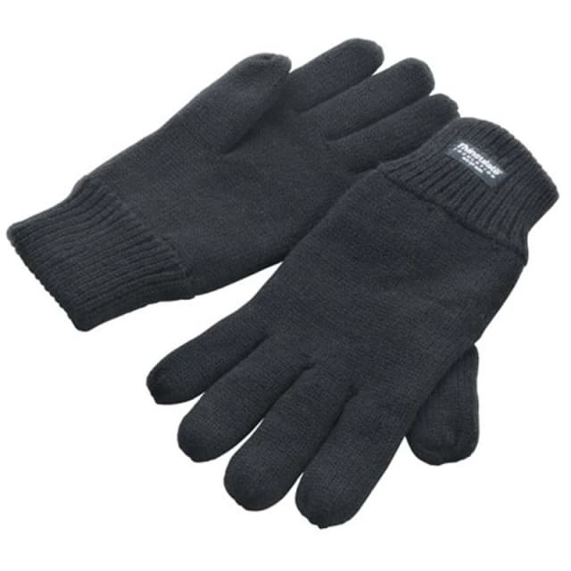 Result Result Men Lined Thinsulate Winter Gloves in Charcoal Size: 2X-large Charcoal XXL Male 5063693969349