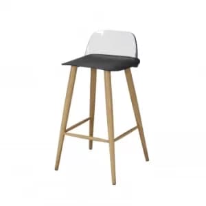 Chelsea Set of 2 Black Bar Stools