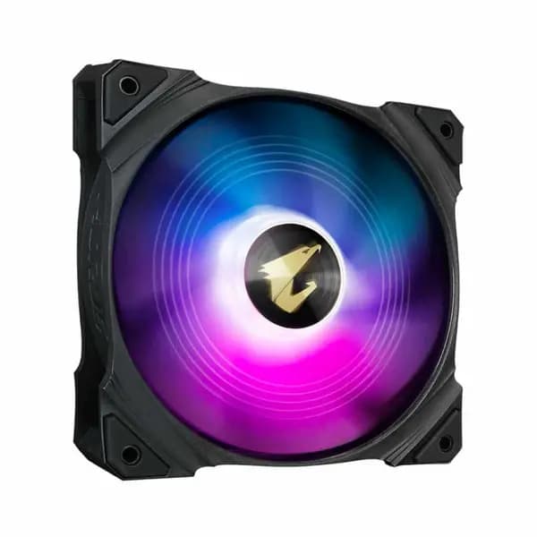 Gigabyte Gigabyte AORUS 140 ARGB Universal Fan 14cm Black White GP-AR140RFAN