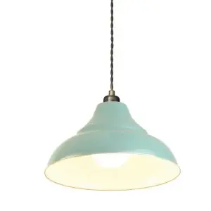 Village At Home Vintage Pendant - Powder Blue