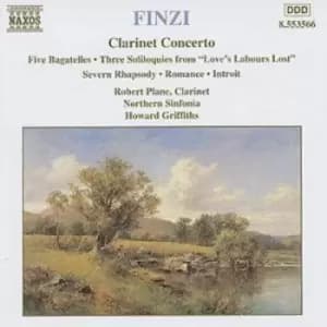 CLARINET CONCERTO by Gerald Finzi CD Album