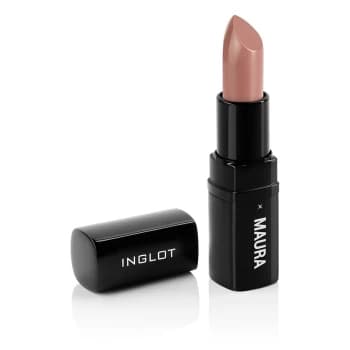 Inglot X Maura Naughty Nudes Lipsatin Lipstick Dream Queen