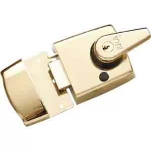 ERA Double Locking Nightlatch Effect Standard in Brass