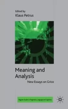 Meaning and analysis by Klaus Petrus