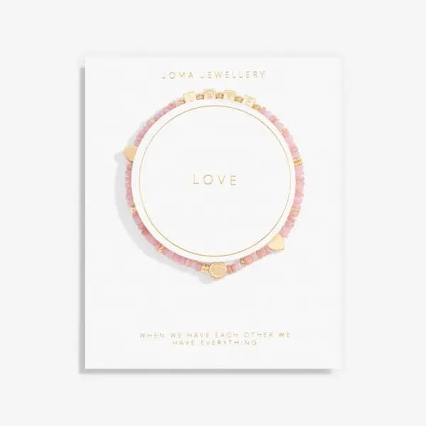 Happy Little Moments Love Gold Plated 17.5cm Bracelet 7111