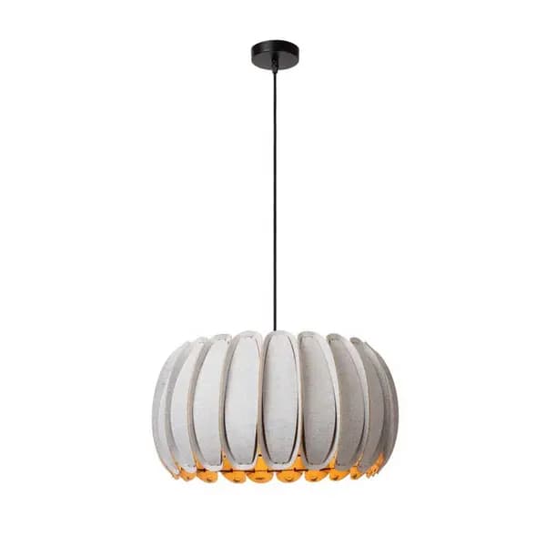Lucide Lucide Spencer Large Ceiling Pendant Light - Grey