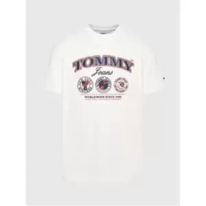 Tommy Jeans Tjm Clsc Tj Luxe Tee - White