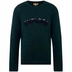 Rock and Wilde Explorer Textured Crew - Green