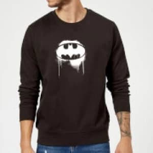 Justice League Graffiti Batman Sweatshirt Black