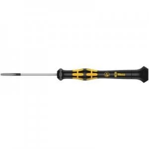Wera 1578 A Kraftform Micro ESD Slotted screwdriver Blade width 2.5mm Blade length 40 mm