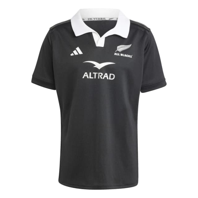 adidas All Blacks Rugby Aeroready Short Sleeve Jersey 2024 Adults Black S