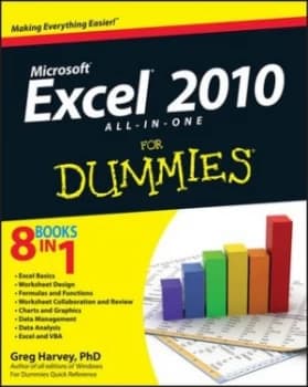 Excel 2010 All-in-One for Dummies by Greg Harvey Paperback