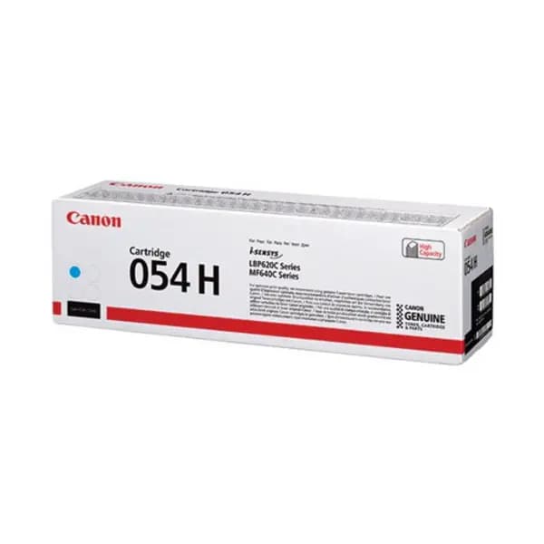 Canon 054HC Cyan High Capacity Toner Cartridge - 3027C002 (Original)