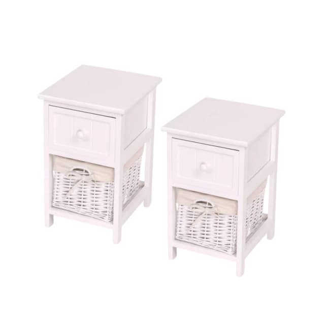 Linea 2Pk Drawer (Set of 2) White unisex One Size