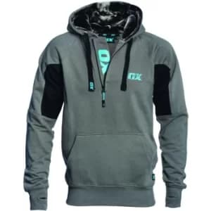 OX Hoodie Black/Grey Large