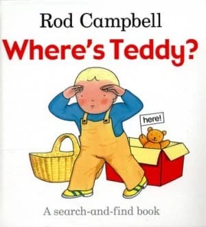 Wheres Teddy by Rod Campbell Book