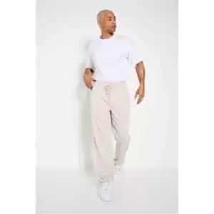 I Saw It First Mens Stone Premium Straight Leg Trouser - Brown