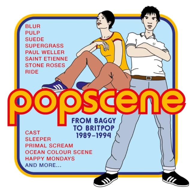 Popscene: From Baggy to Britpop 1989-1994 CD / Box Set