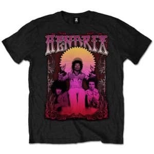 Jimi Hendrix Karl Ferris Wheel Mens XX-Large T-Shirt - Black