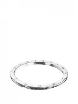 Tommy Hilfiger Silver Crystal Set Ladies Bangle