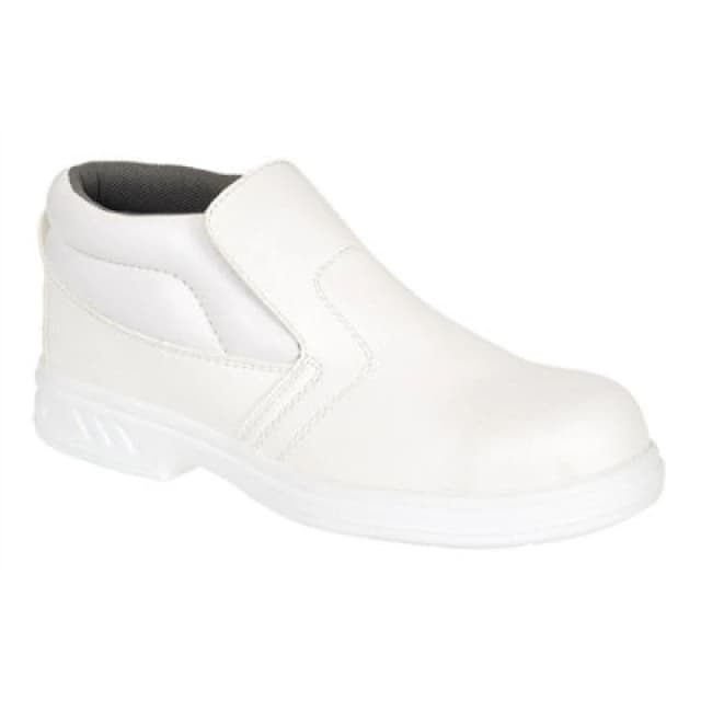 Portwest Steelite Slip On S2 Clean Area Safety Boots FW83WHR35 Colour: White