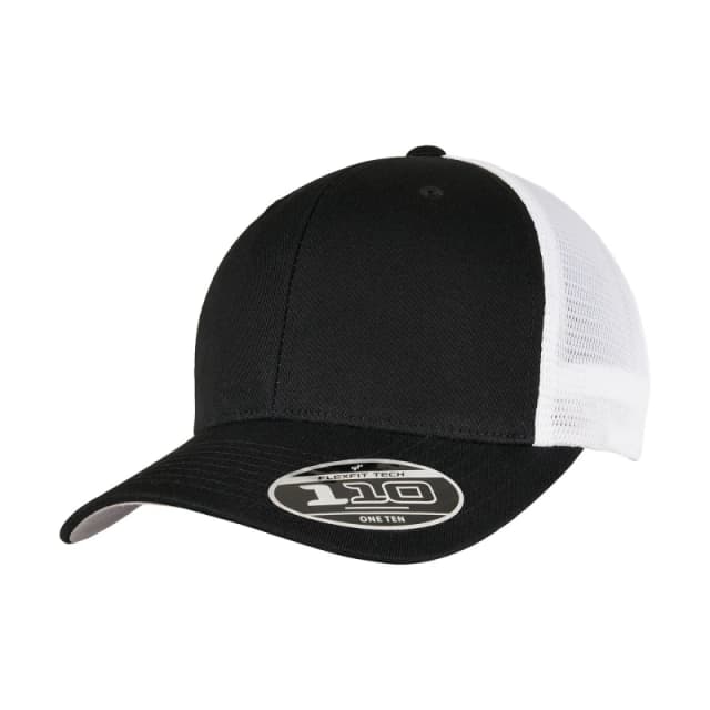 Flexfit Flexfit Men 110 Mesh Two Tone Cap in Black One Size Male 5059699839625