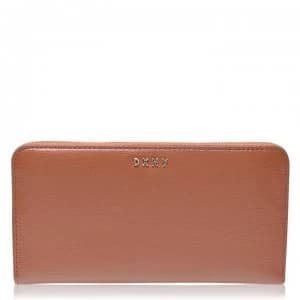 DKNY Sutton Large Zip Around Purse - Caramel CAR