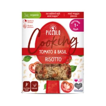 Piccolo Organic Tomato & Basil Risotto - 150g x 5