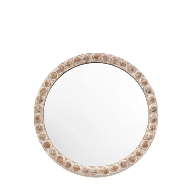 Gallery Interiors Milton Round Mirror / Small