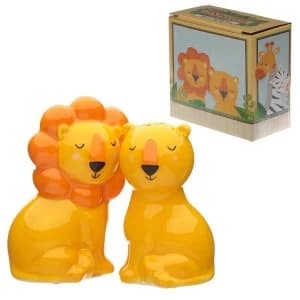 Zooniverse Lion Ceramic Salt and Pepper Set