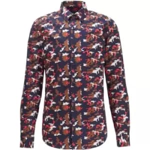 Boss Boss Isko Shirt Mens - Red