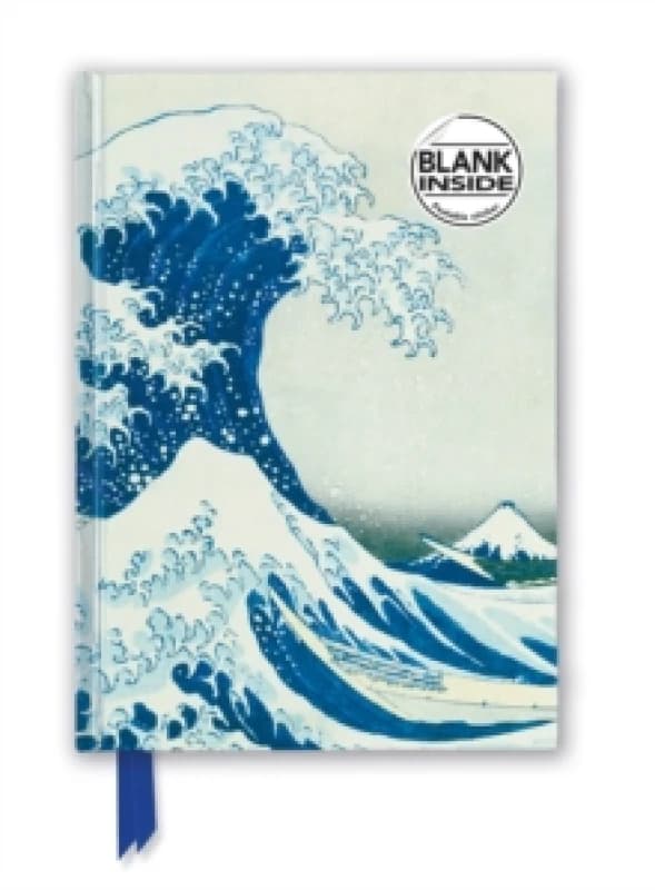 Hokusai: The Great Wave (Foiled Blank Journal) Notebook / blank book