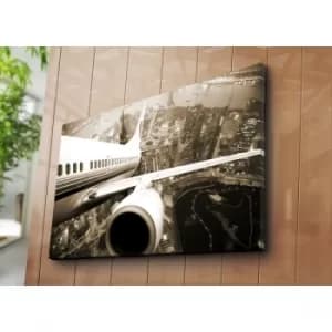 70100C-046 Multicolor Decorative Canvas Painting