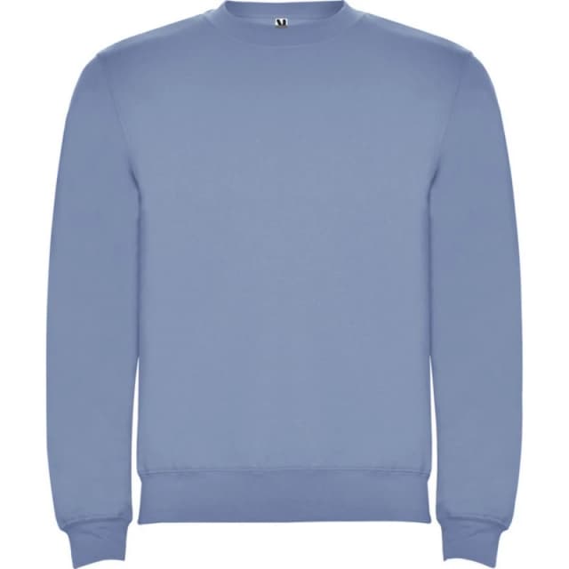 ROLY ROLY Men Clasica Crew Neck Sweatshirt in Duck Egg Blue Size: X-Small Duck Egg Blue XS Male 5063574400329