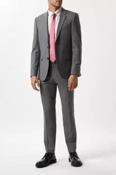 Slim Fit Light Grey Essential Suit Jacket
