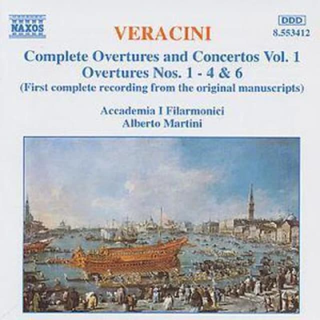 COMPLETE OVERTURES AND CONCERTOS VOL 1 CD / Album
