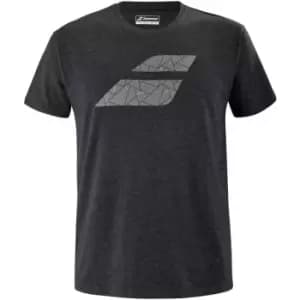 Babolat Exercise Big Flag Tee - Black