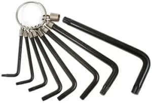 Laser Tools 3402 Star Key Set 8pc Chrome Vanadium