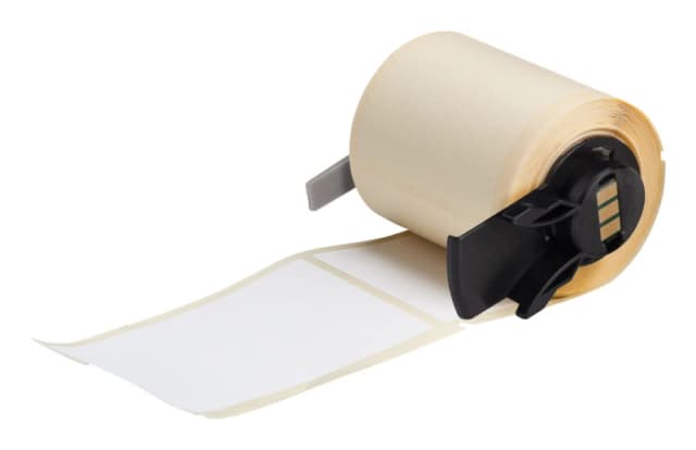 Brady M6-37-424 self-adhesive label Rectangle Permanent White