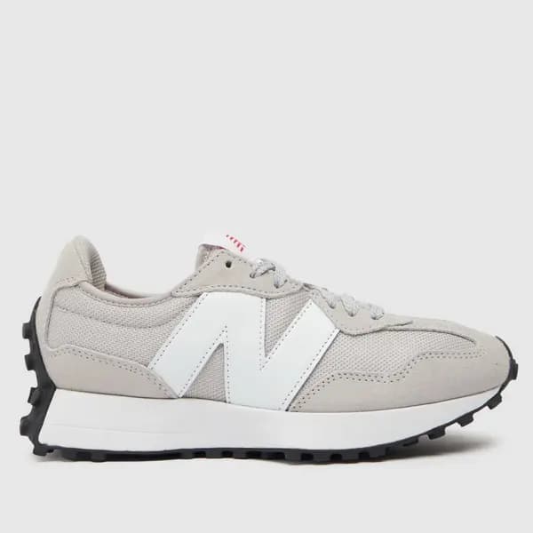 New Balance Rain Cloud With White 327 Trainers (Mens) M/Grey Male 9 196195UK
