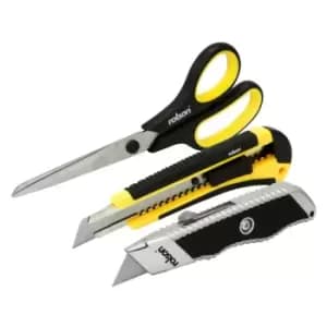 Rolson 3 Piece Cutting Tool Set