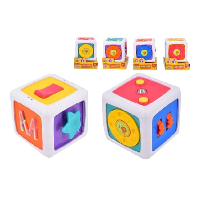 Infunbebe Baby Mini Activity Cube (Styles Vary) Multi unisex