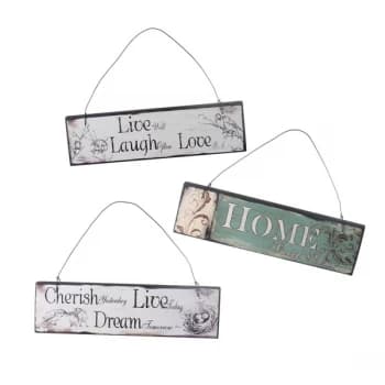 Small Wooden Sign By Heaven Sends (One Random Supplied)