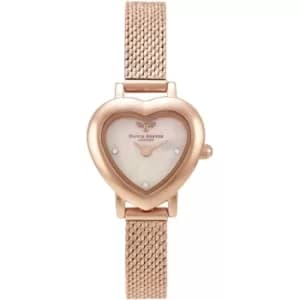 Ladies Olivia Burton Mini Heart Blush Watch