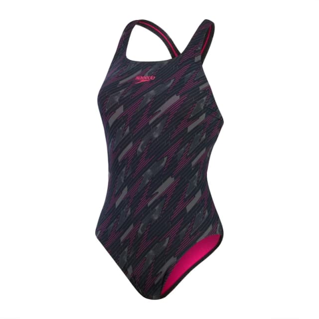 Speedo HyperBoom Medalist Swimsuit - Black 10