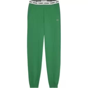 Tommy Jeans Tjw Logo Waistband Sweatpant - Green