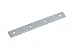 Wickes Zinc Plated Mending Plate 125mm Pack 4