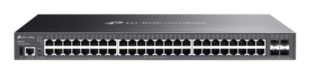 TP Link Omada SG5452X network switch Managed L3 Gigabit Ethernet (10/100/1000) Black SG5452X